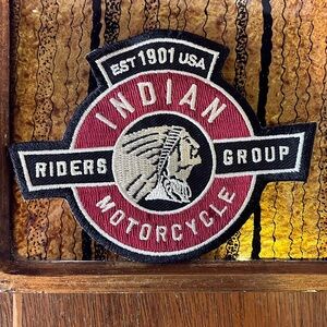 Indian motorcycle patch